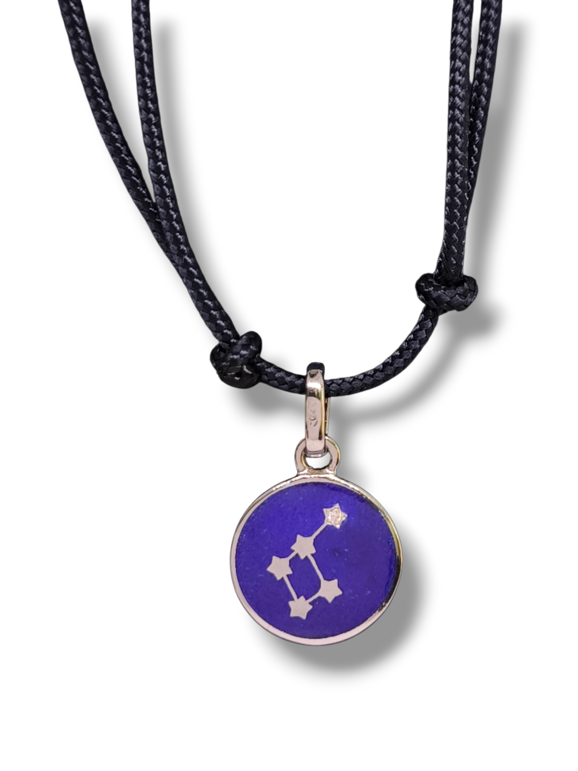 Girocollo Girocollo Argento 925 Costellazione dell'Amore con Diamante - Gioielli Pavan