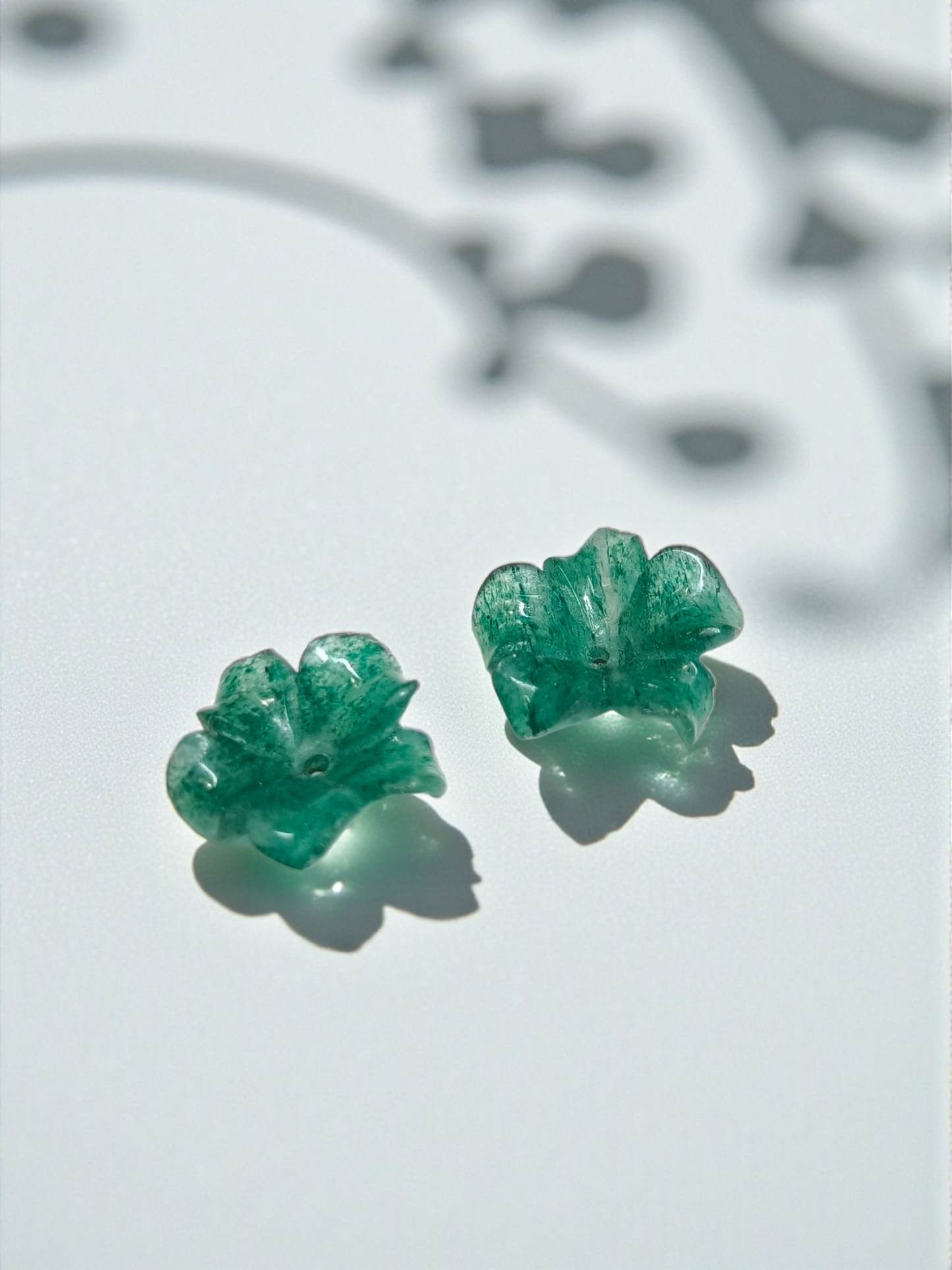 gemme Quarzi avventurina forma a fiore 9,62ct - Gioielli Pavan