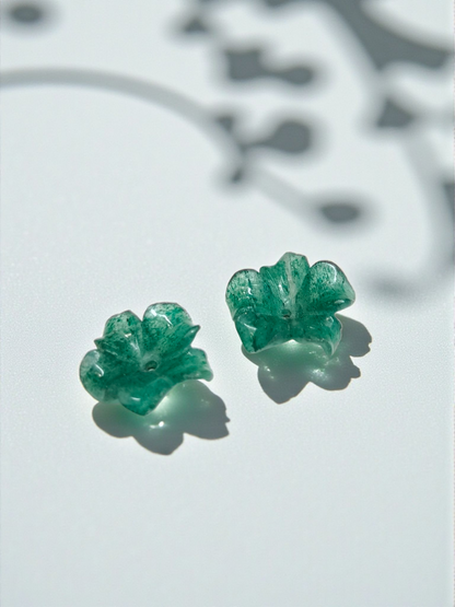 gemme Quarzi avventurina forma a fiore 9,62ct - Gioielli Pavan