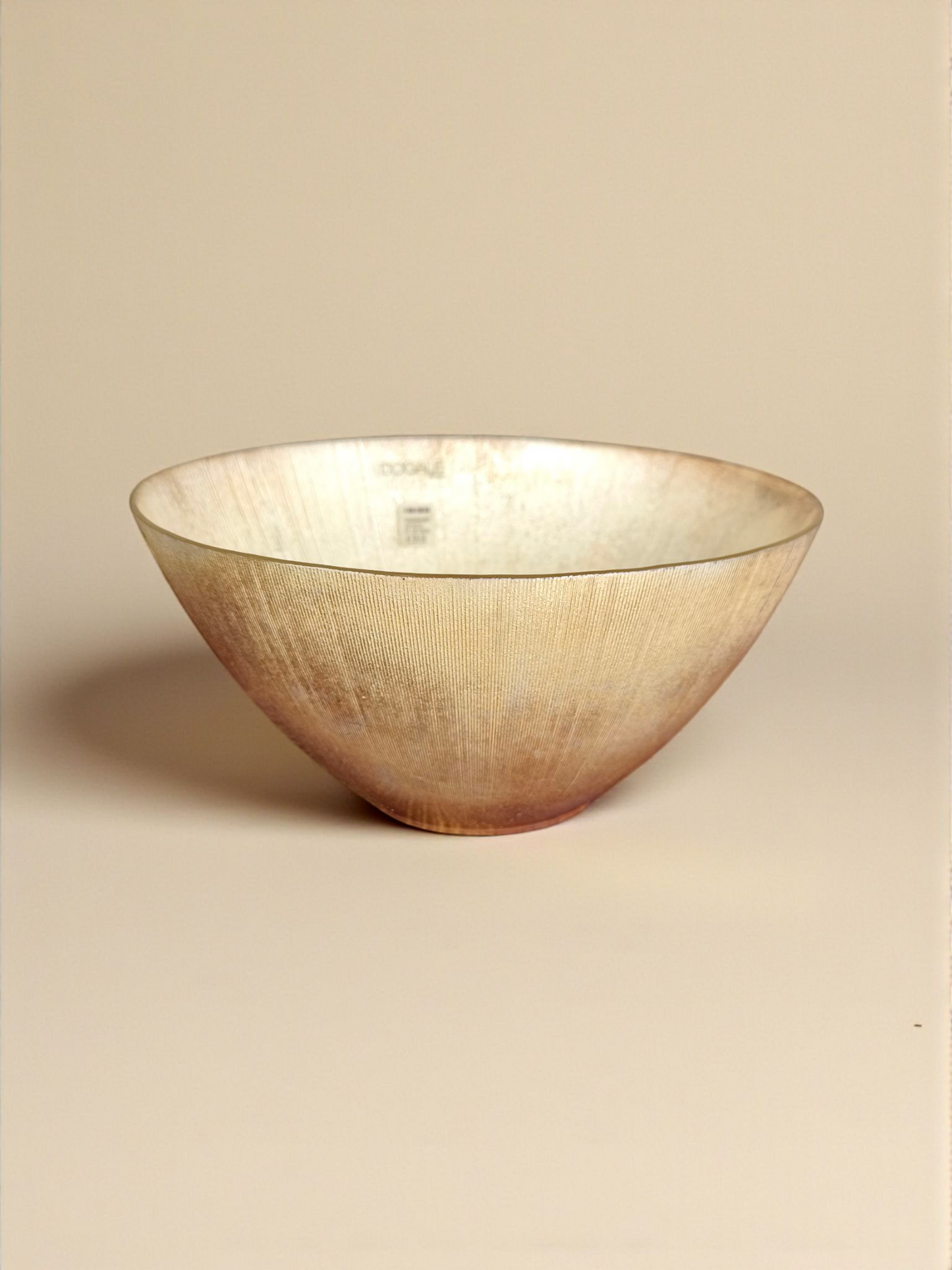 Ciotola centro tavola effetto anticato colore avorio - Gioielli Pavan