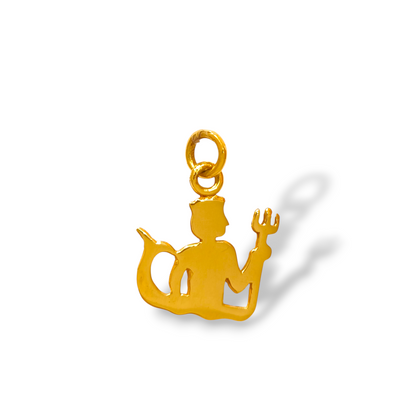 Ciondoli e pendenti Ciondolo in oro segno zodiacale dell'acquario - Gioielli Pavan