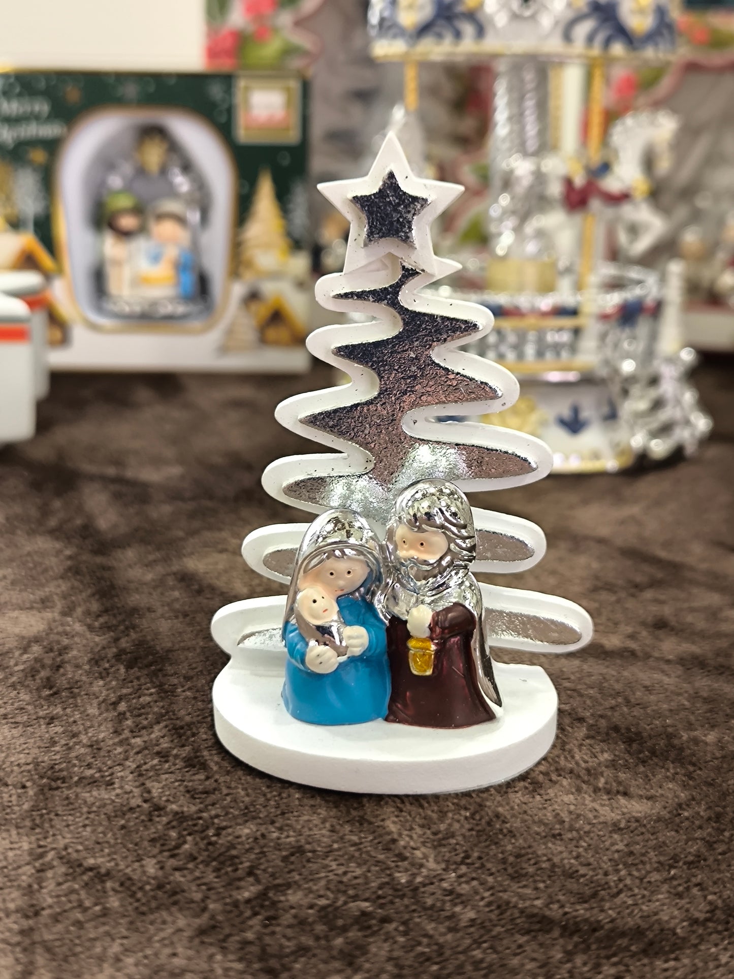 natale Presepe argentato colorato - Gioielli Pavan