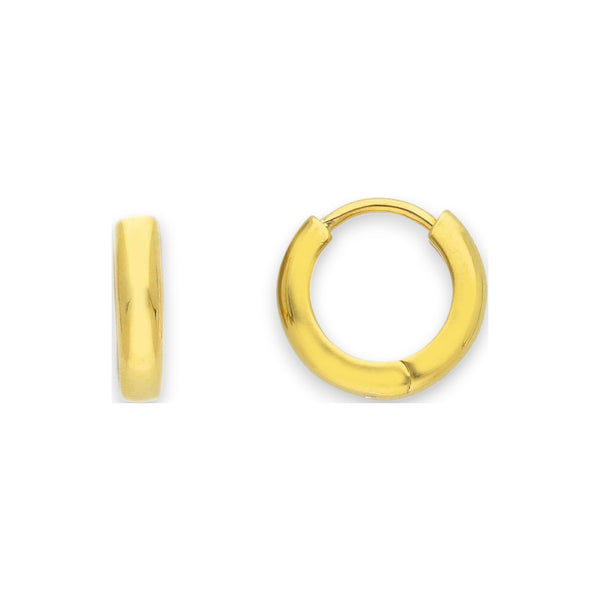 Orecchini Orecchini in argento a scattino lisci diam. 1 cm - Gioielli Pavan