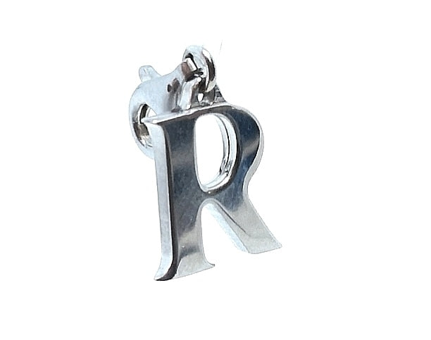 Silver Pendant - Letter R