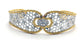 FIORENZA - Yellow golden cocktail bracelet