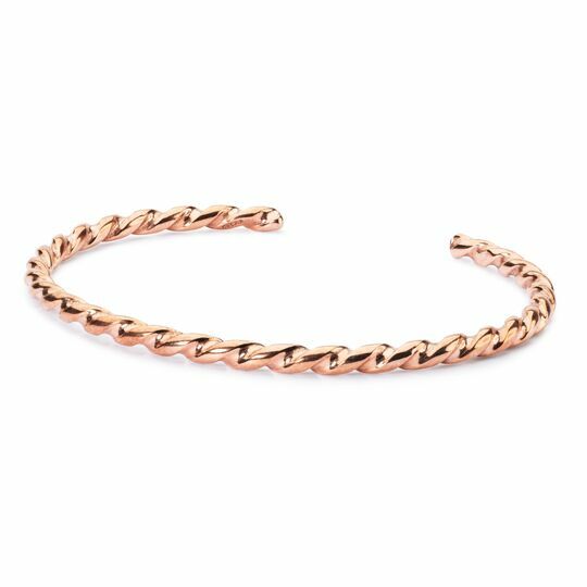 Copper Spiral Bangle 