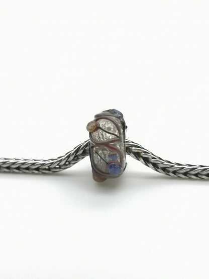 Beads not trollbeads - Unique handcrafted - Silver weavings 