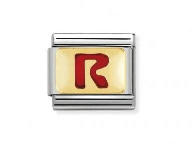 NominatioN - LINK COMPOSABLE CLASSIC LETTER R RED
