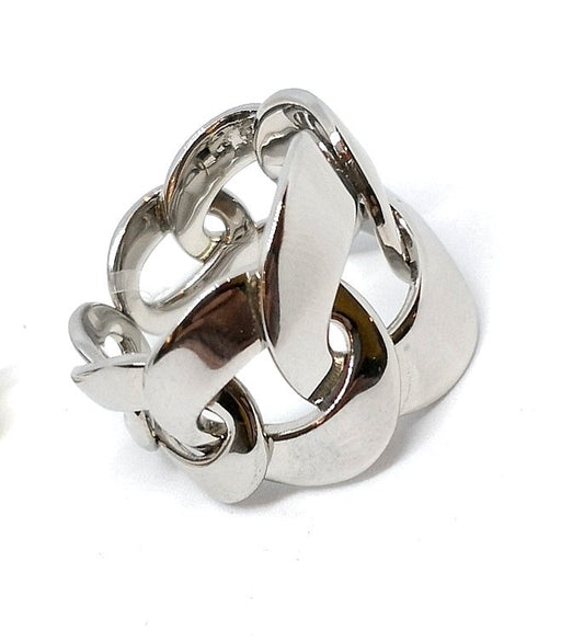 Anello maglia in acciaio CK - Gioielli Pavan