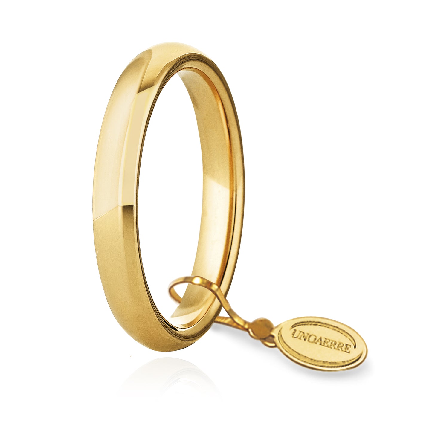 Comfort wedding ring 18kt gold 3.5mm