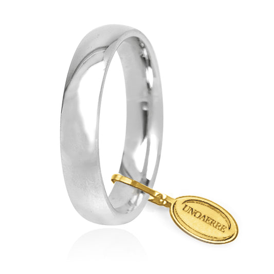 Comfort wedding ring 18kt gold 5mm