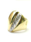 Pavan - Band ring with diamonds