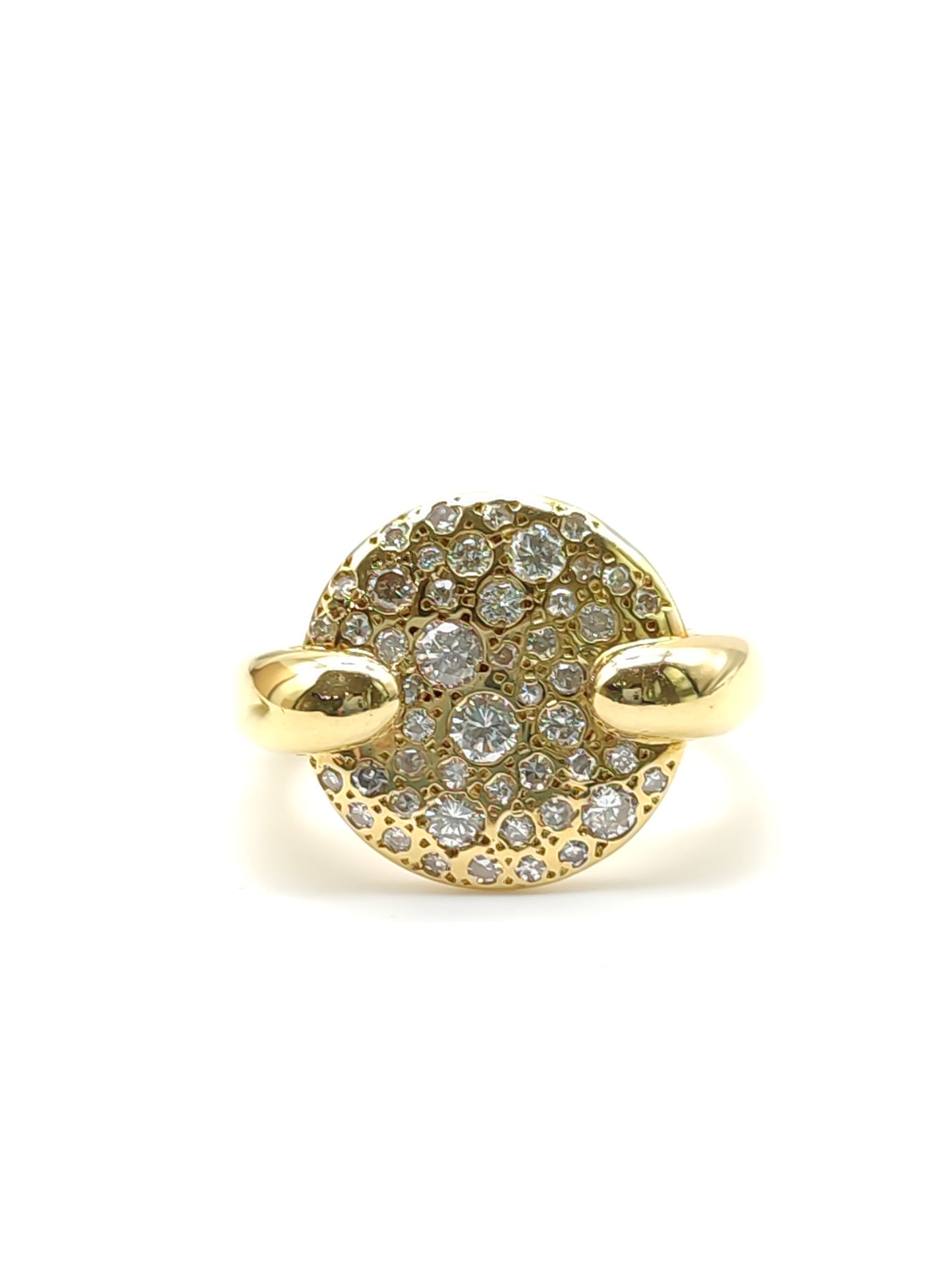 Pavan - Band ring in yellow gold
