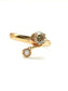 Pavan - Solitaire ring with brown diamond