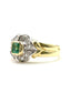 Pavan - Gold ring with emerald and diamonds