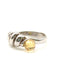 Pavan - Gold ring with citrine quartz