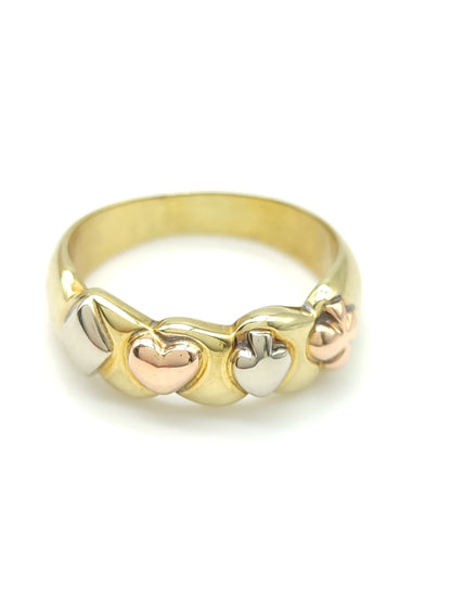 Pavan - Gold band ring