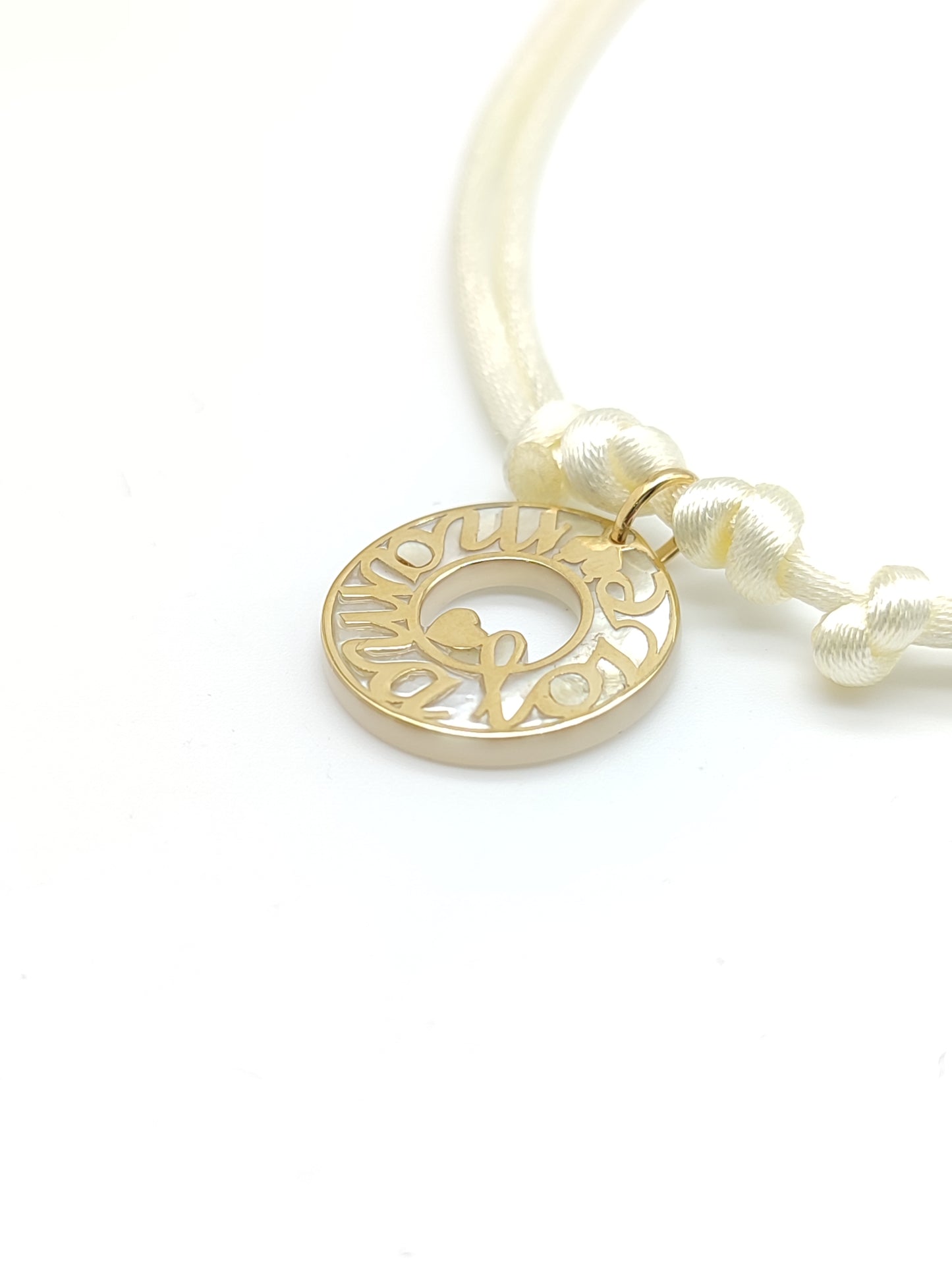 Tous mama love necklace in gold and mother of pearl