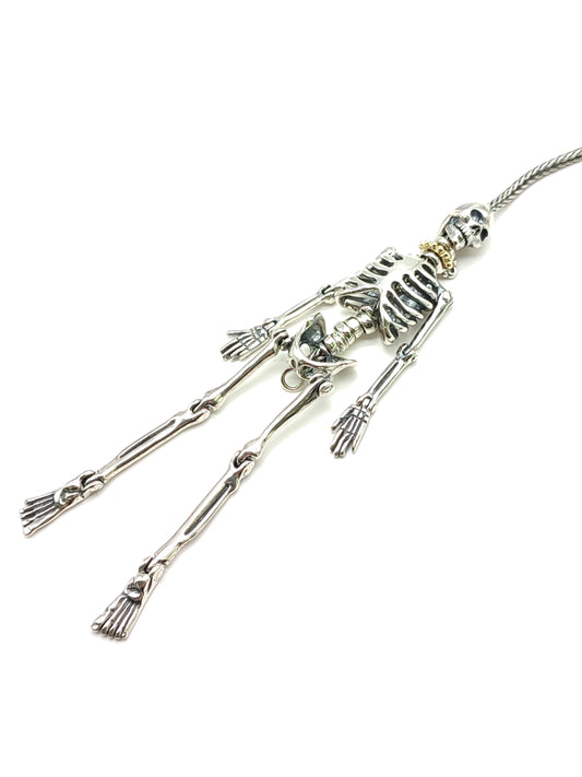 Ciondolo Trollbeads scheletro edizione limitata halloween