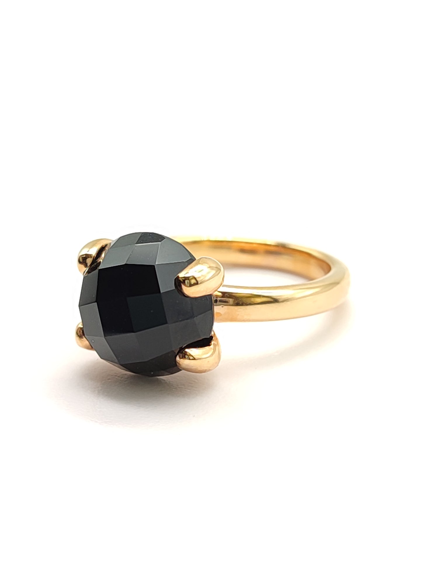 Onyx cocktail ring