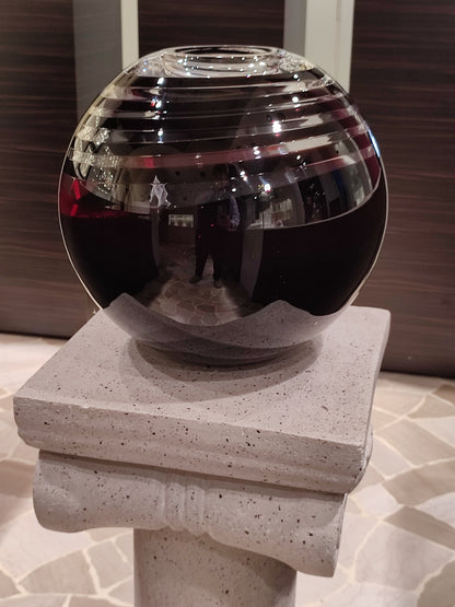 ORBITA vase in Murano glass. Limited edition