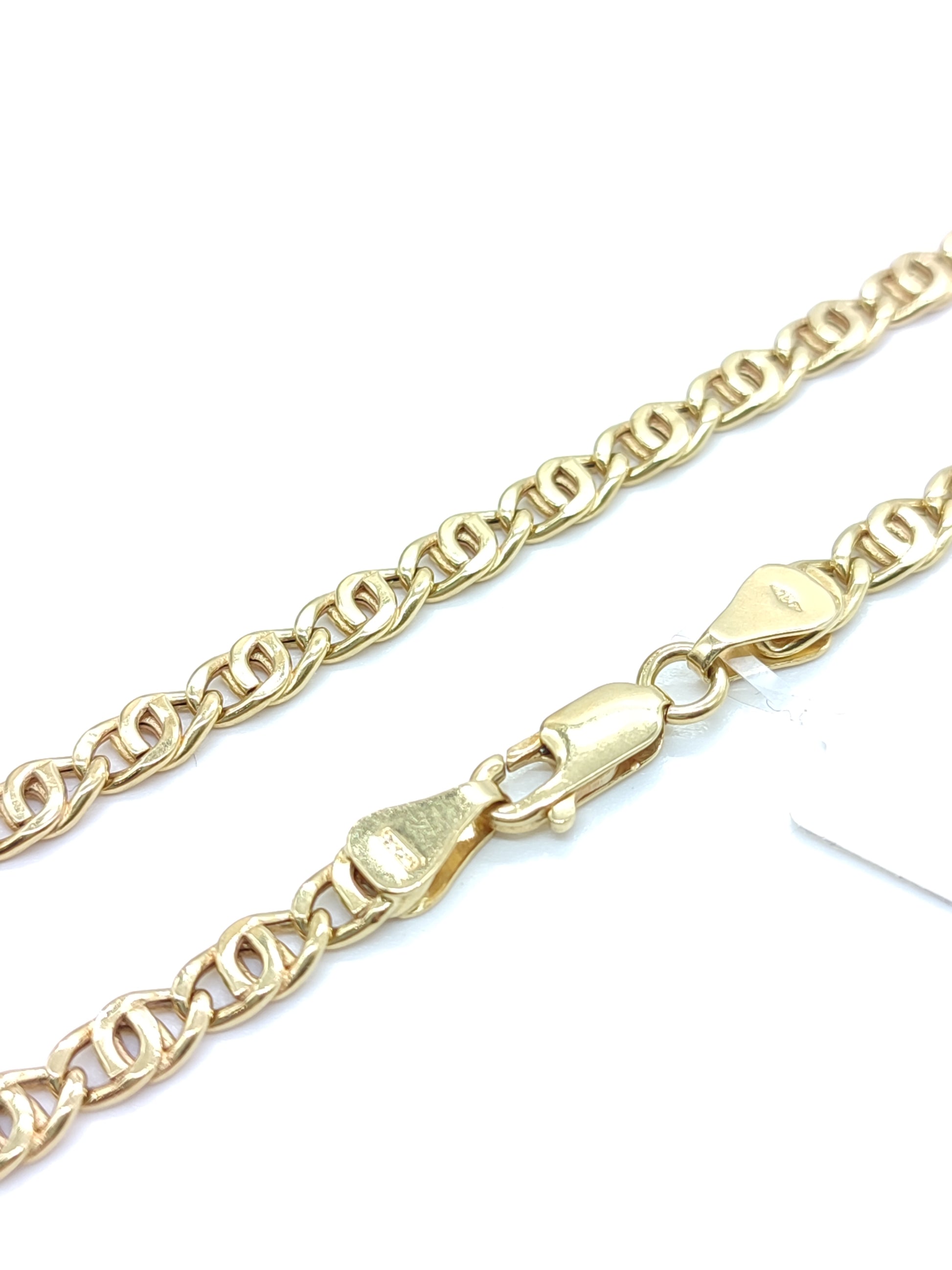 DESIGN Curve - Collarino/collana Corta Placcata Oro 14 K Con Design A Catenina Ondulata Stile Corda DESIGN Curve - Collarino/collana Corta Placcata Oro 14 K Con Design A Catenina Ondulata Stile Corda