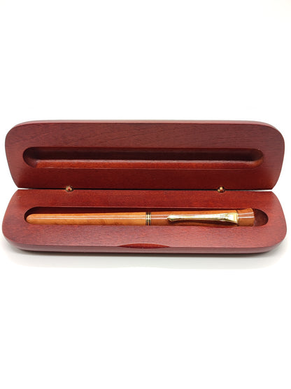 Penna stilografica in legno