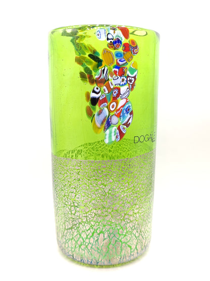 Dogale Rialto vase in Murano glass D.11cm