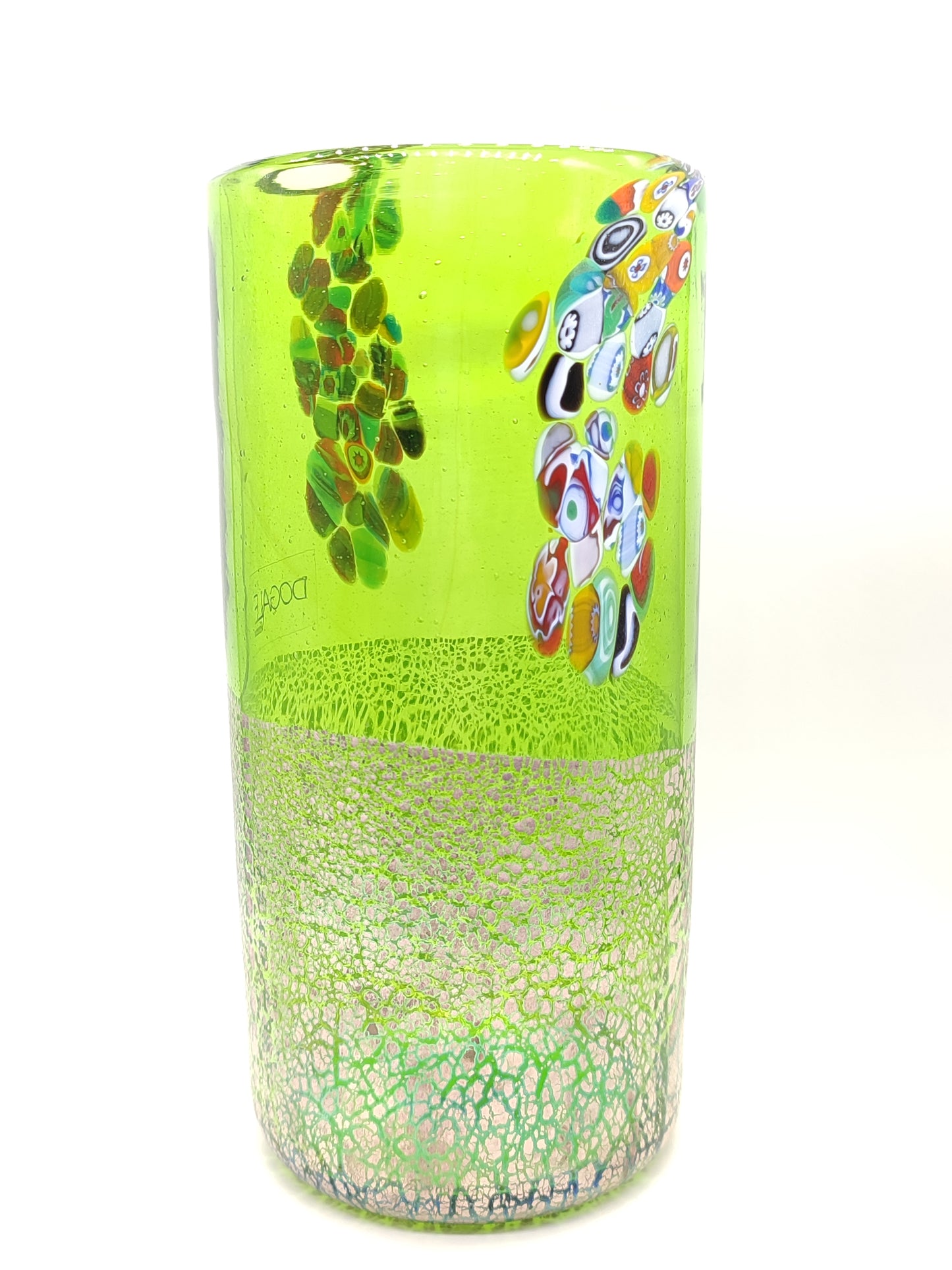 Dogale Rialto vase in Murano glass D.11cm