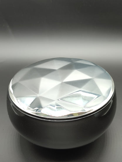 Porta gioie in argento con specchio Rosenthal D.11,5cm