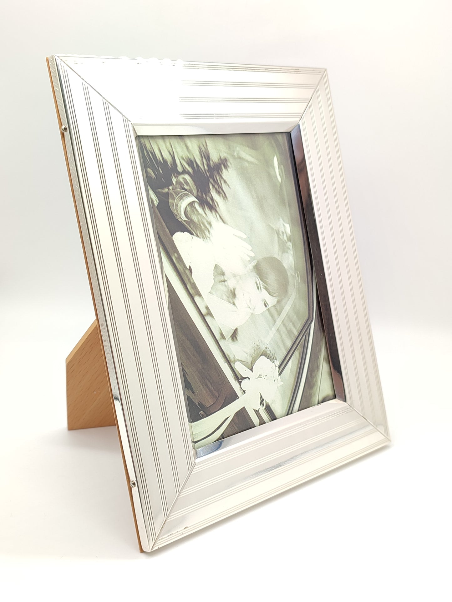 Silver photo frame 10x15cm