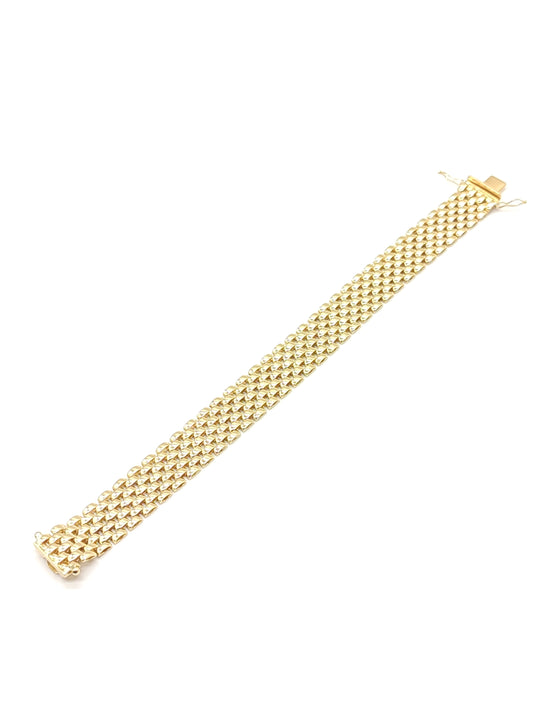 Panthere mesh bracelet 1.5cm
