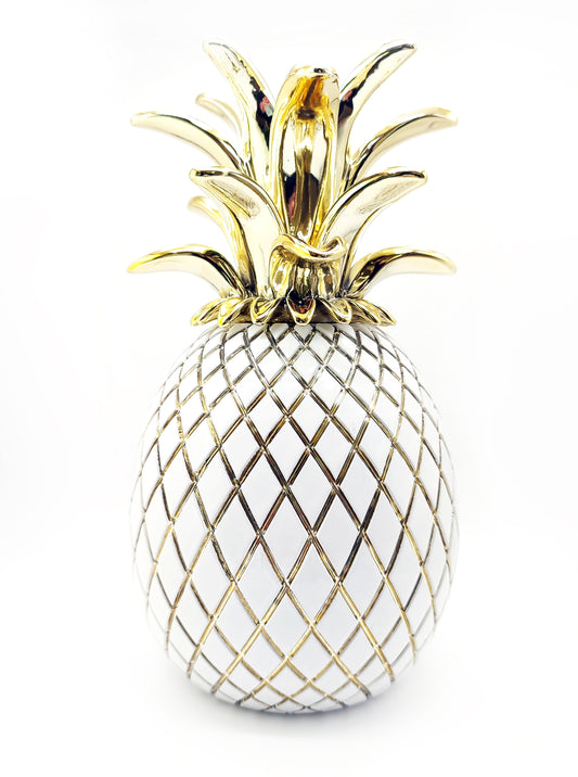 Golden glazed pineapple