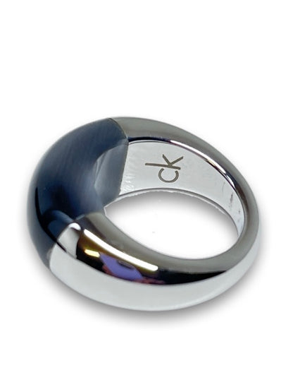 Calvin Klein Adularia gray steel ring
