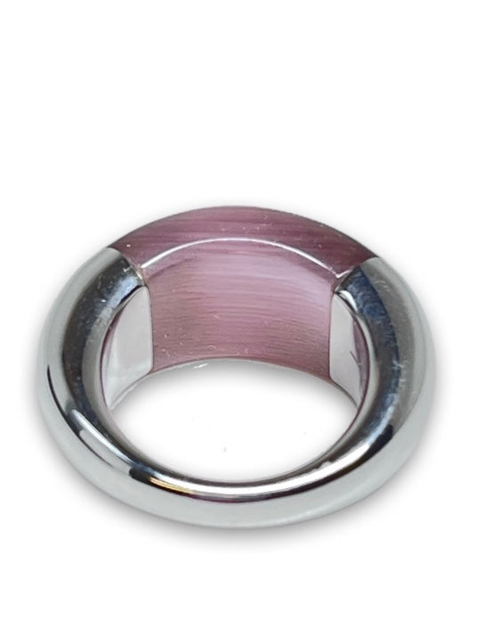 Calvin Klein Adularia pink steel ring