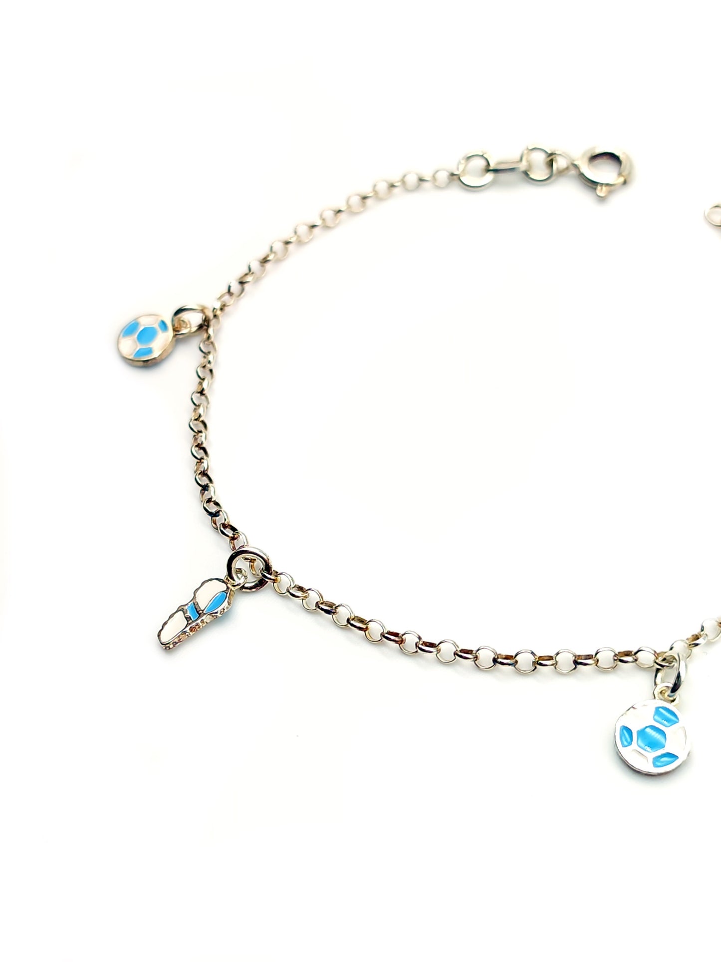 Forza Napoli silver bracelet