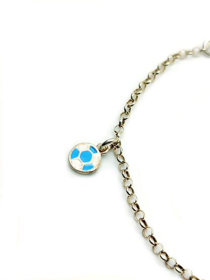 Forza Napoli silver bracelet